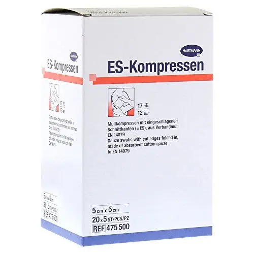 Produktbild: ES-Kompressen Steril 5x5 cm Großpackung