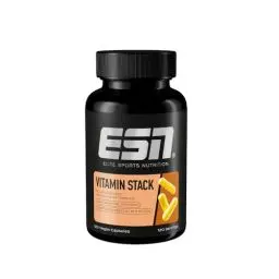Produktbild: ESN Vitamin Stack, Multivitamin Kapseln, 120 Stück - 4 Monate Vorrat, hochdosiert, 13 wertvolle Vitamine in einer Kapsel, nur 1 Kapsel täglich, made in Germany