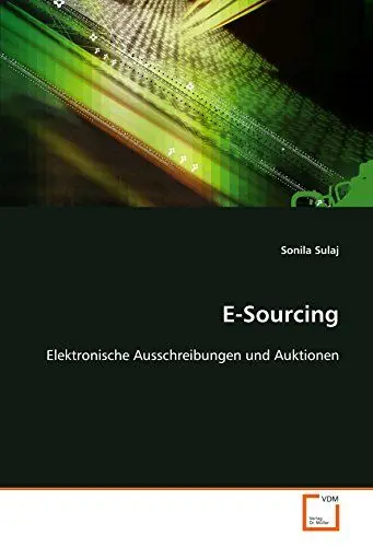 Produktbild: E-Sourcing: E-Sourcing - Elektronische Ausschreibungen und Auktionen