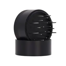 Produktbild: Espresso Nadel Verteiler, Edelstahl kaffeeverteiler mit Verstellbarer Tiefe und Sockel Espresso Verteilungswerkzeug Nadelverteiler Bodenloser Siebträger Distributor 58mm