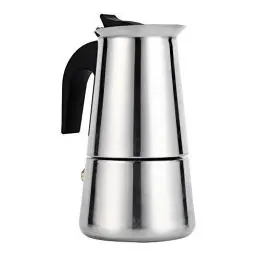 Produktbild: Espressokocher, Edelstahl Espresso-Kocher Kaffeekocher Espresso-Kaffeemaschine Kaffeekocher Geeignet für Alle Herdarten Espresso Maker 450ml