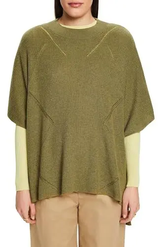 Produktbild: ESPRIT 024ea1q305 Ponchos, 360/Olive, M