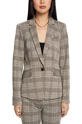 Produktbild: ESPRIT Collection Damen 992eo1g307 Blazer, Beige, 34 EU