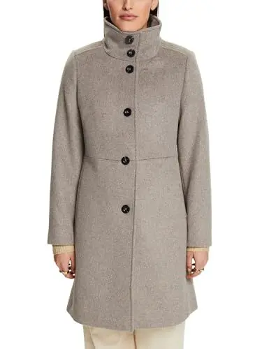 Produktbild: ESPRIT Collection Damen 992eo1g316 Jacke, Taupe, M EU