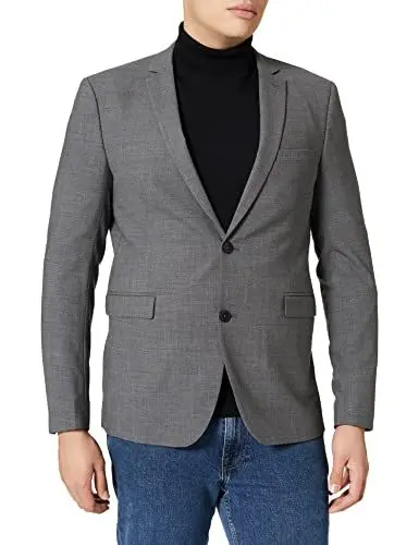 Produktbild: ESPRIT Collection Herren Anzugjacke 990eo2g301, Dark Grey, 90
