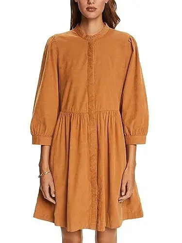 Produktbild: ESPRIT Damen 093EE1E307 Kleid, 235/CARAMEL, 36