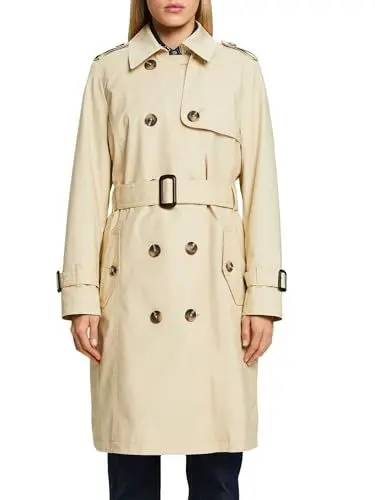 Produktbild: ESPRIT Damen 014ee1g349 Jacke, 285/Sand, S
