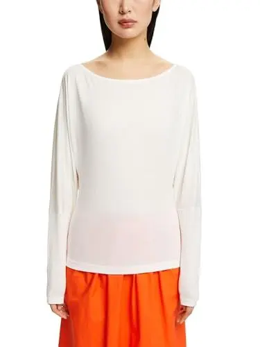Produktbild: ESPRIT Damen 014ee1k340 T-Shirt, 055/Ice, M