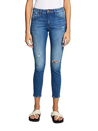 Produktbild: ESPRIT Damen 023CC1B311 Jeans, 902/BLUE MEDIUM WASH, 25/30