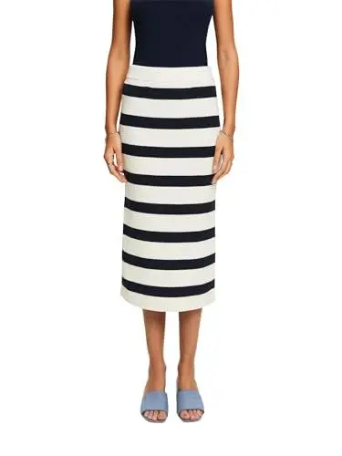 Produktbild: ESPRIT Damen 024ee1d304 Rock, 057/Ice, L