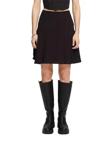 Produktbild: ESPRIT Damen 024ee1d313 Rock, 001/Black, 34