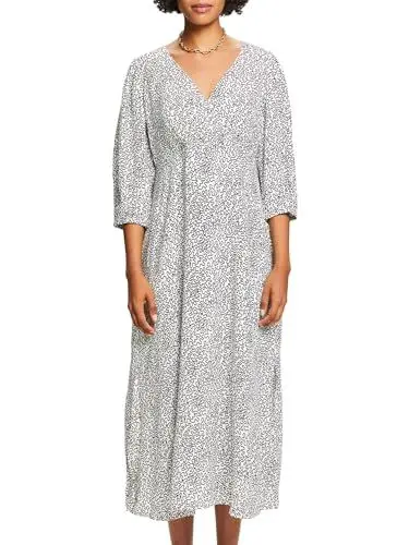 Produktbild: ESPRIT Damen 024ee1e331 Kleid, 110/Off White, 32