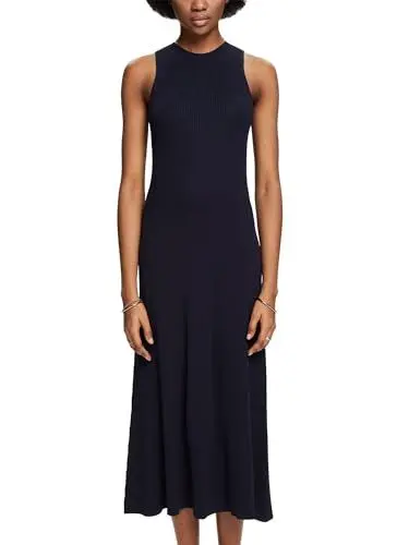 Produktbild: ESPRIT Damen 034EE1E304 Kleid, 404/NAVY 5, XS