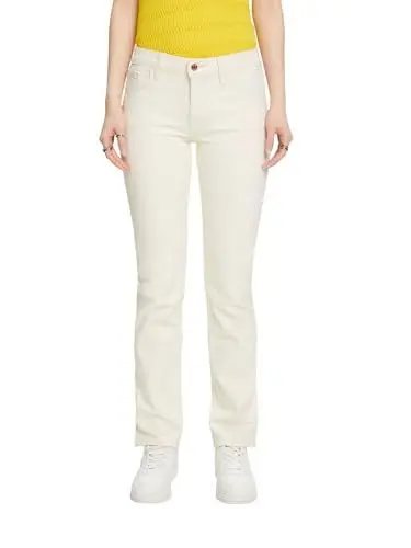 Produktbild: ESPRIT Damen 034ee1b324 Jeans, 110/Off White, 32W x 32L
