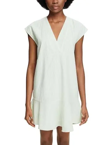 Produktbild: ESPRIT Damen 034ee1e376 Kleid, 330/Light Green, 36