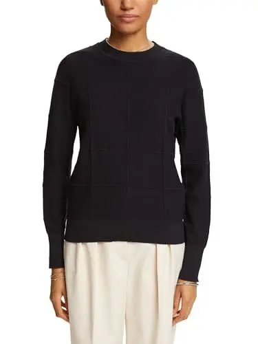 Produktbild: ESPRIT Damen 034ee1i301 Pullover, 001/Black, XL