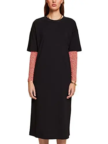Produktbild: ESPRIT Damen 043CC1E304 Kleid, 002/BLACK 2, S