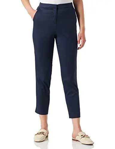 Produktbild: ESPRIT Damen 052EO1B308 Hose, 405/DARK Blue, 34