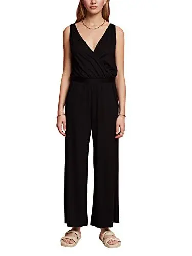 Produktbild: ESPRIT Damen 063EE1L304 Overalls, 001/BLACK, XS