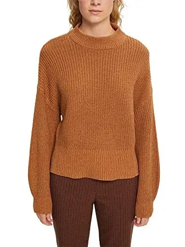 Produktbild: ESPRIT Damen 092CC1I306 Pullover, 260/LIGHT Taupe, XL