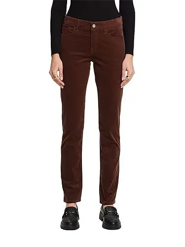 Produktbild: ESPRIT Damen 093EE1B305 Hose, 210/BROWN, 25 W/34 L