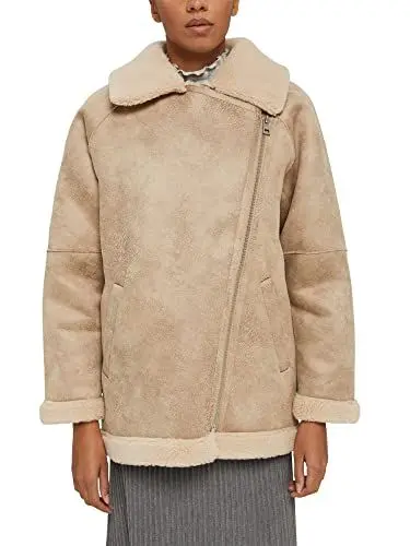 Produktbild: ESPRIT Damen 101EE1G311 Jacke, 285/SAND, M