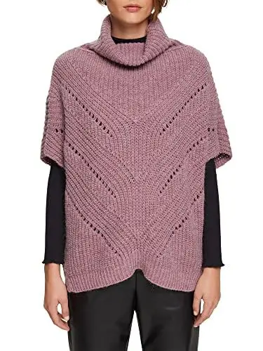 Produktbild: ESPRIT Damen 102EA1Q316 Mode-Schal, 550/MAUVE, M