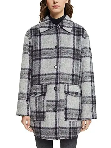 Produktbild: ESPRIT Damen 102EE1G310 Jacke, 012/ANTHRACITE 3, M