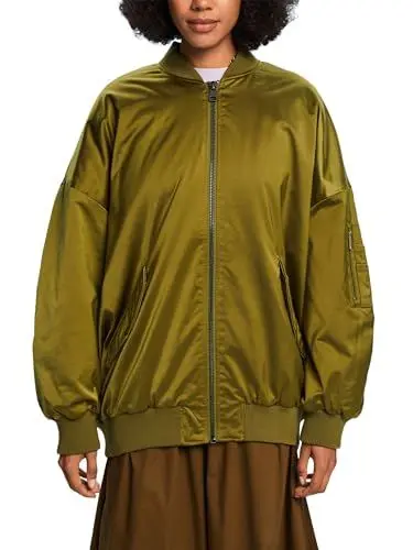 Produktbild: ESPRIT Damen 103EE1G337 Jacke, 361/OLIVE 2, XL