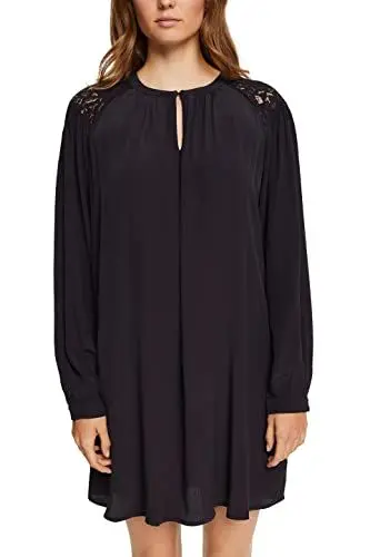 Produktbild: ESPRIT Damen 112CC1E309 Kleid, 001/BLACK, XL