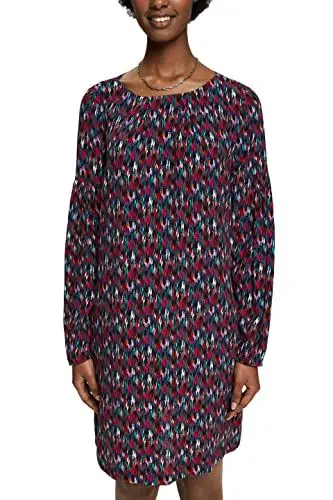 Produktbild: ESPRIT Damen 112EE1E310 Kleid, 003/BLACK 3, 42