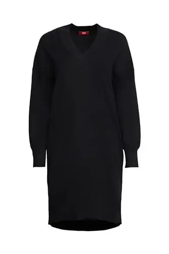 Produktbild: ESPRIT Damen 113EE1E364 Kleid, 001/BLACK, X-Large