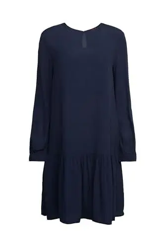 Produktbild: ESPRIT Damen 113EE1E368 Kleid, 400/NAVY, XXL