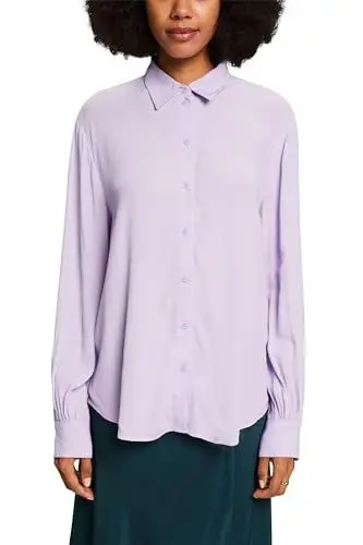 Produktbild: ESPRIT Damen 113EE1F349 Bluse, 570/LAVENDER, XXL
