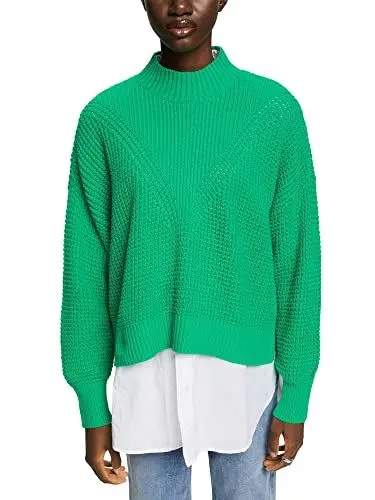 Produktbild: ESPRIT Damen 122CC1I305 Pullover, 330/LIGHT Green, M