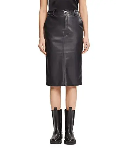 Produktbild: ESPRIT Damen 122EE1D308 Rock, 001/BLACK, 40