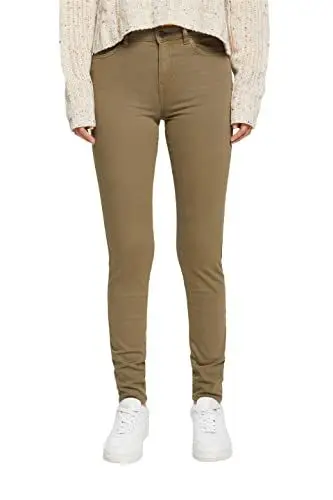Produktbild: ESPRIT Damen 993CC1B312 Hose, 350/KHAKI Green, 36/34