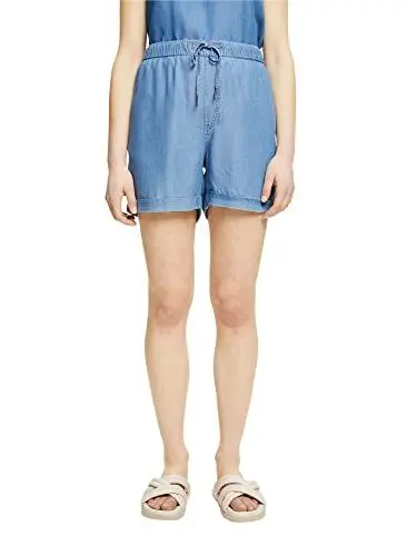 Produktbild: ESPRIT Damen 993CC1C305 Shorts, 902/BLUE MEDIUM WASH, 38