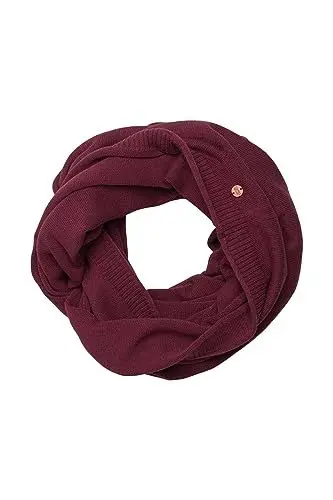 Produktbild: ESPRIT Damen 993EA1Q313 Mode-Schal, 515/AUBERGINE, 1SIZE
