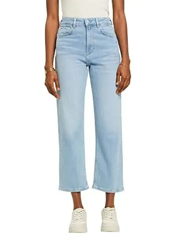 Produktbild: ESPRIT Damen 993EE1B305 Jeans, 904/BLUE Bleached, 33/28