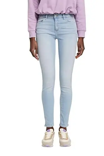 Produktbild: ESPRIT Damen 993EE1B323 Jeans, 904/BLUE Bleached, 24/32