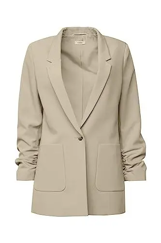 Produktbild: ESPRIT Damen 993ee1g305 Blazer, 055/Ice, 36