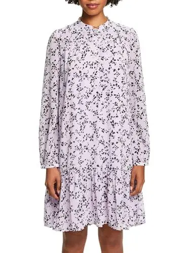 Produktbild: ESPRIT Damen 994EE1E304 Kleid, 573/LAVENDER 4, 34