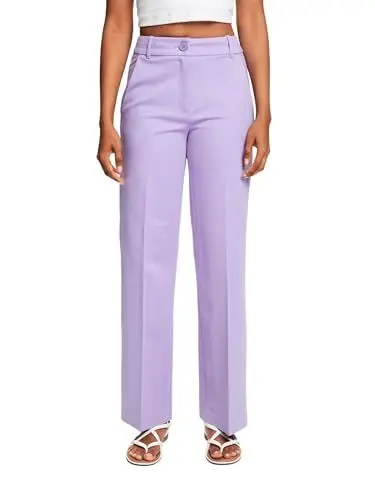 Produktbild: ESPRIT Damen Bügelfaltenhose Lavendel 40