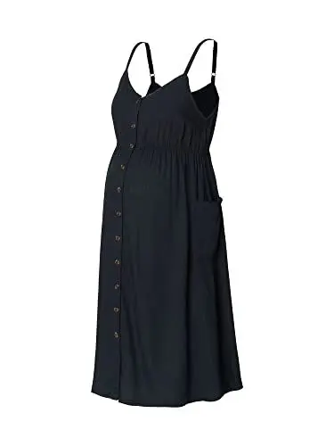 Produktbild: ESPRIT Damen Dress Woven Nursing Sleeveless Kleid, Schwarz-003, 36