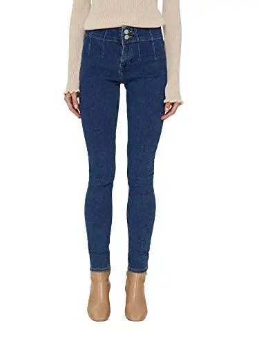 Produktbild: ESPRIT Damen Jeans 111ee1b304, 901/Blue Dark Wash, 30W / 32L