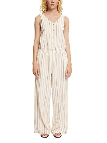 Produktbild: ESPRIT Damen Overalls 062ee1l303, 102/White 3, 40