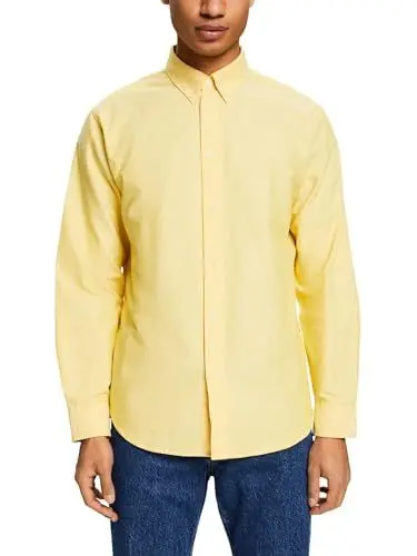 Produktbild: ESPRIT Herren 014ee2f301 Hemd, 750/Yellow, XXL
