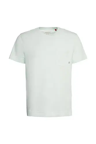 Produktbild: ESPRIT Herren 024ee2k308 T-Shirt, 390/Light Aqua Gre, M