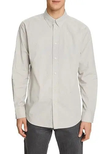 Produktbild: ESPRIT Herren 024ee2f313 Hemd, 290/Light Beige, XL